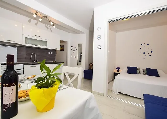 In Zadar With Sea View, Balcony, Air Conditioning, Wifi 685-2 דירה זאטון